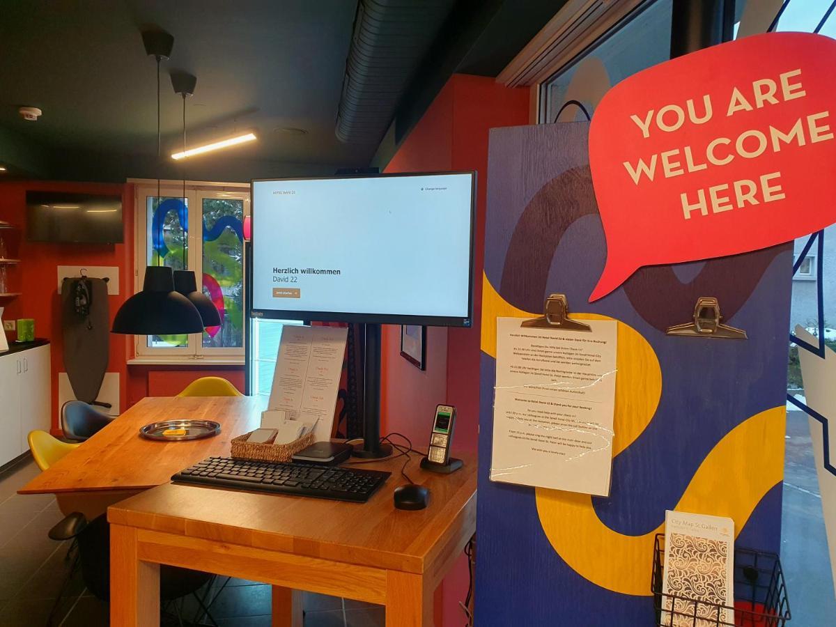 Self Check-In Hotel David 22 Sankt Gallen Eksteriør billede